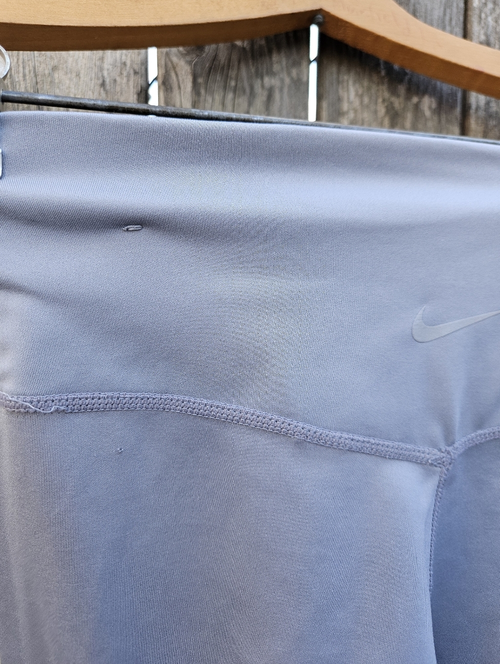 Nike Gray 'Just Do It' Leggings Women Size XS - Picture 7 of 15